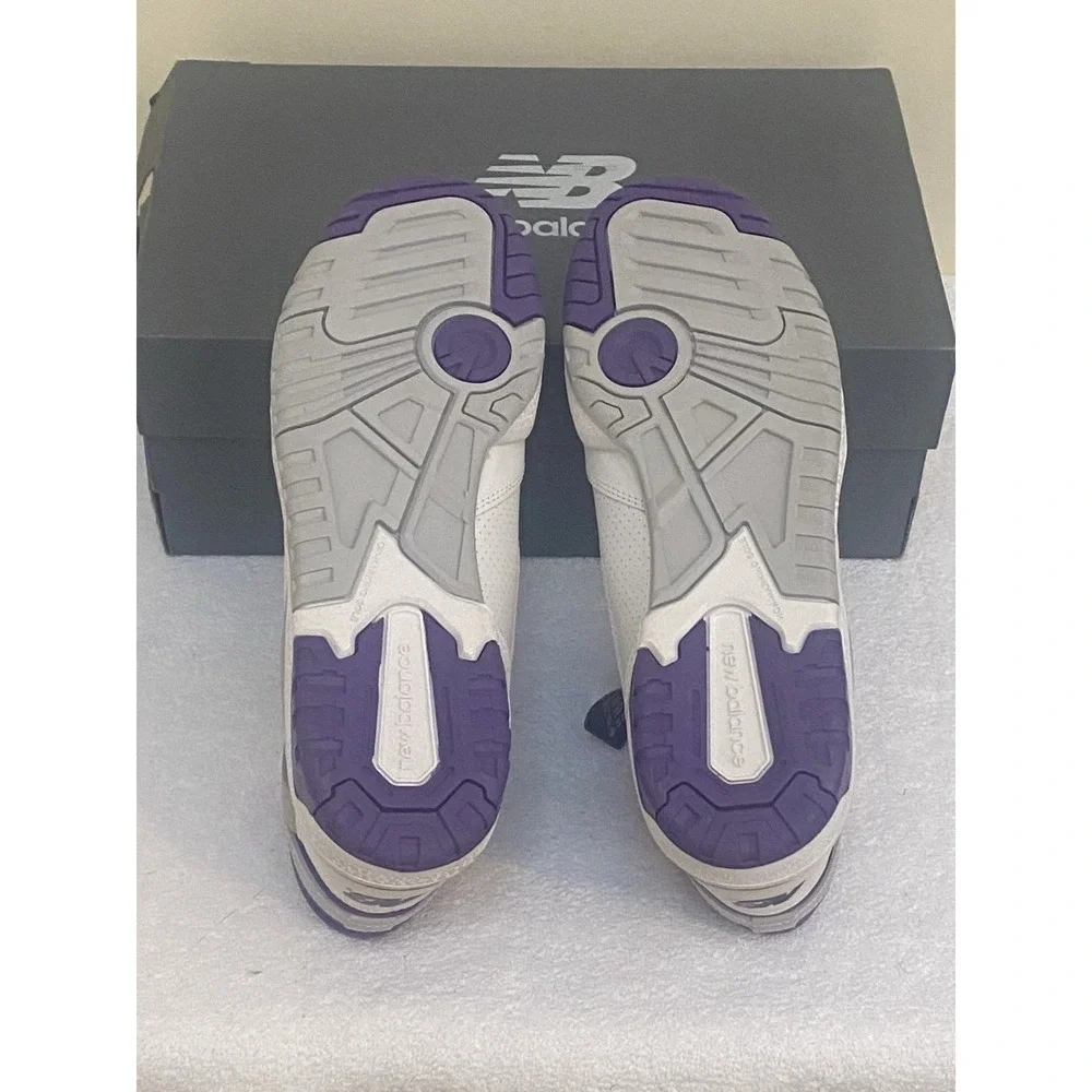 New Balance Men's 650R Interstellar Athletic Shoes‎ Sneakers White Purple Size 9